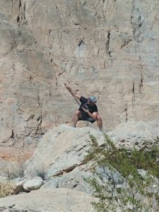 Picture of blogger at Death Valley